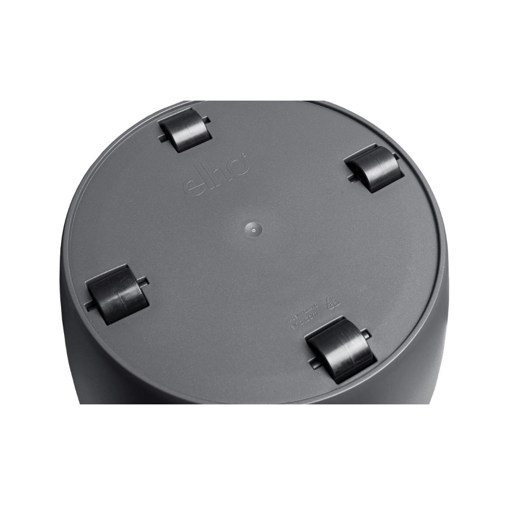 Elho Brussels Rond Wielen 35cm Antraciet