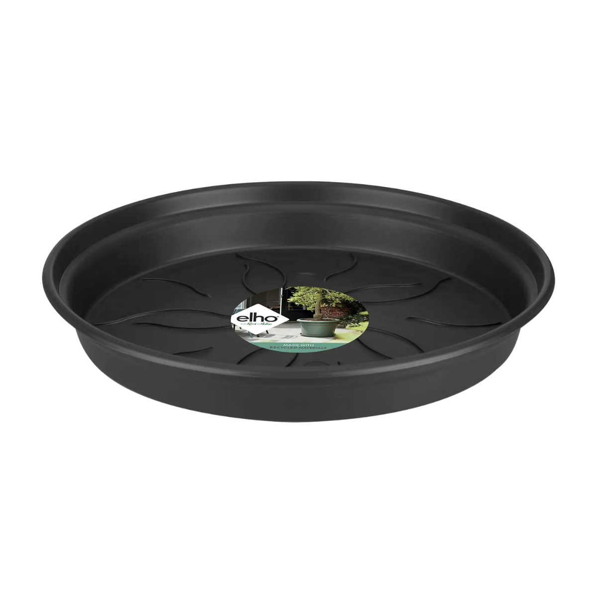 Elho Plantenschotel Green Basics Living Black 25 x 4 cm