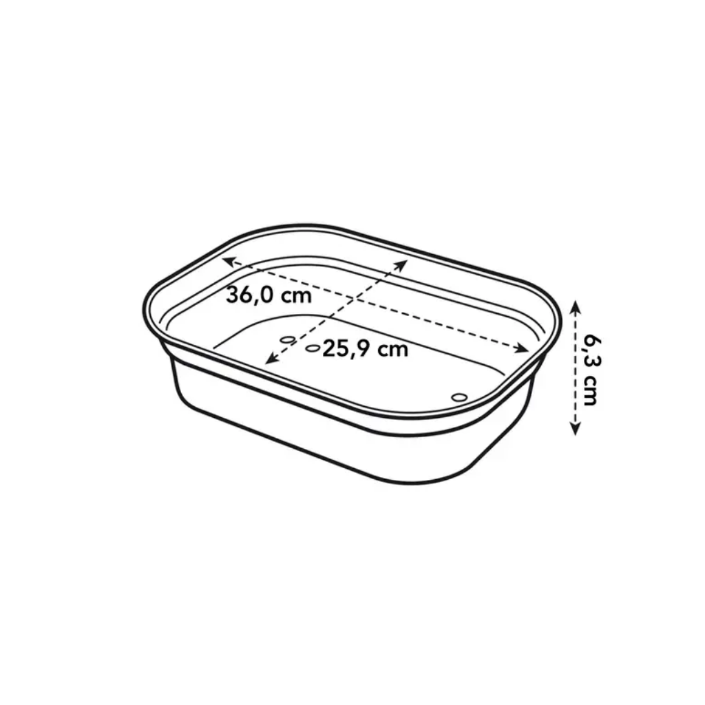 Elho Green Basics Kweektray M Living Black