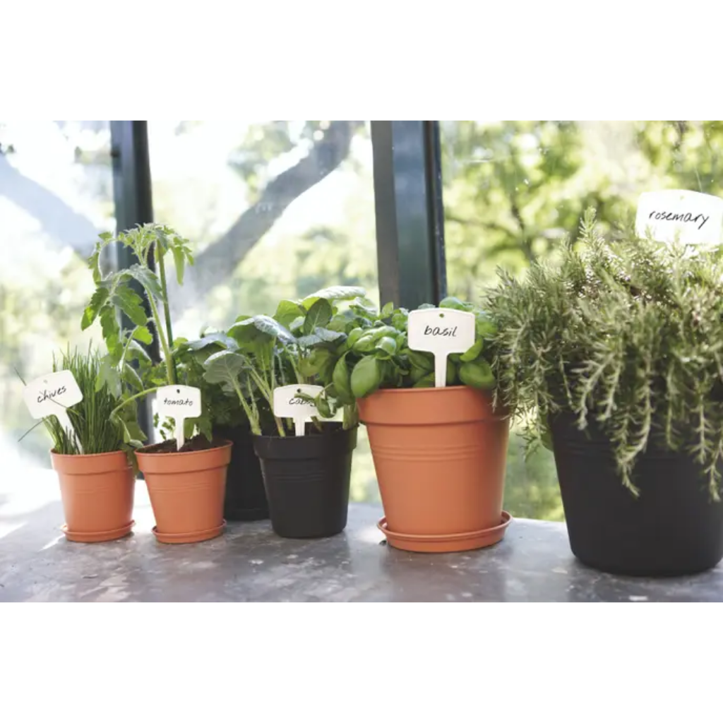 Elho green basics plantlabels S set 5 wit