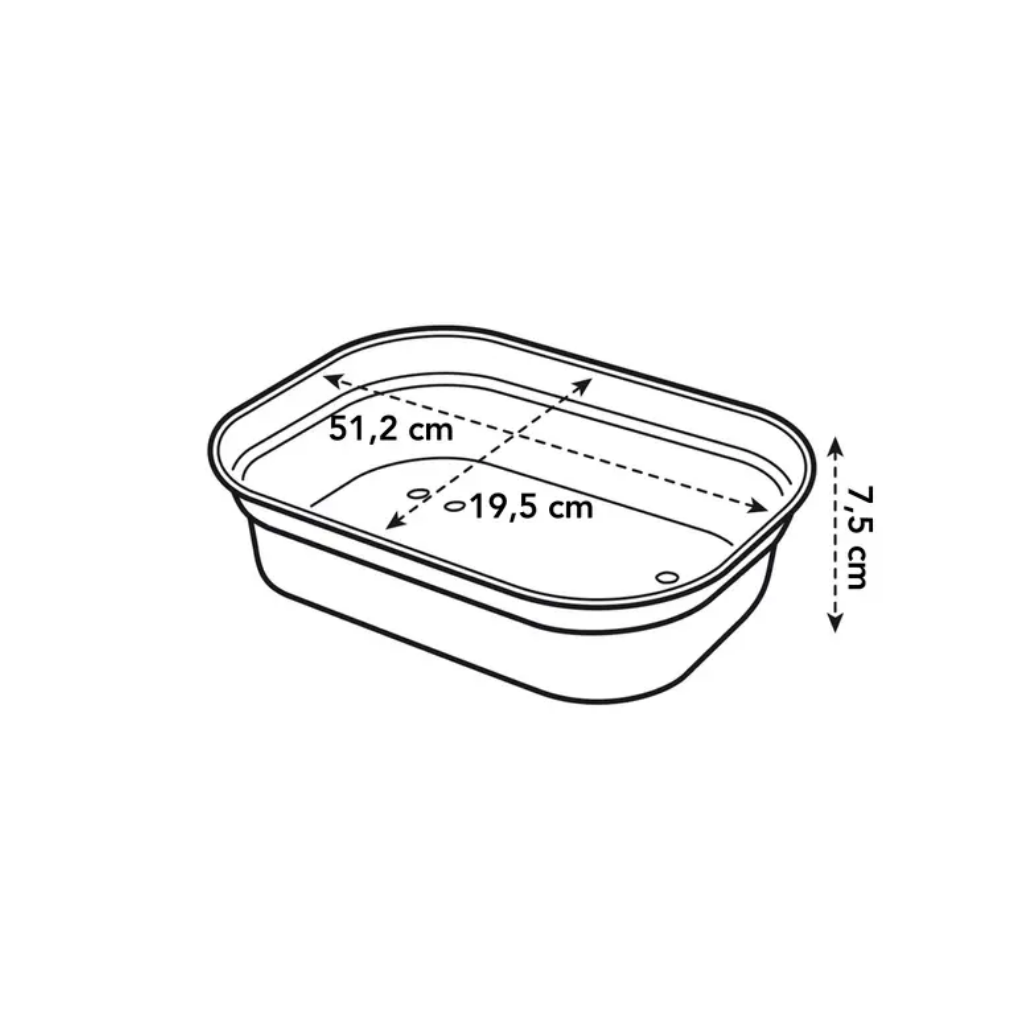 Elho Green Basics Kweektray L Living Black