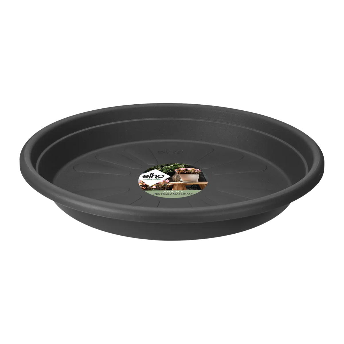 Elho Plantenschotel Universele Rond Antraciet 30 x 5 cm