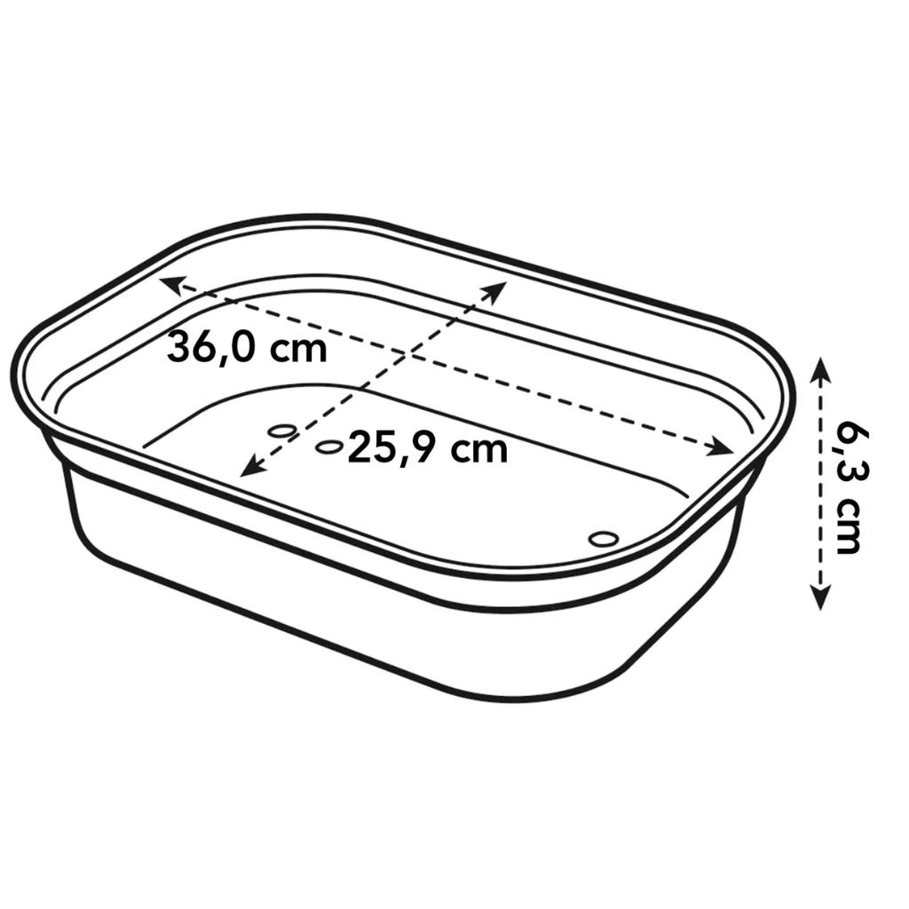 Elho Green Basics kweektray M groen