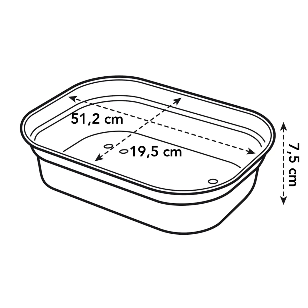 Elho Green Basics kweektray L groen 51.5 cm