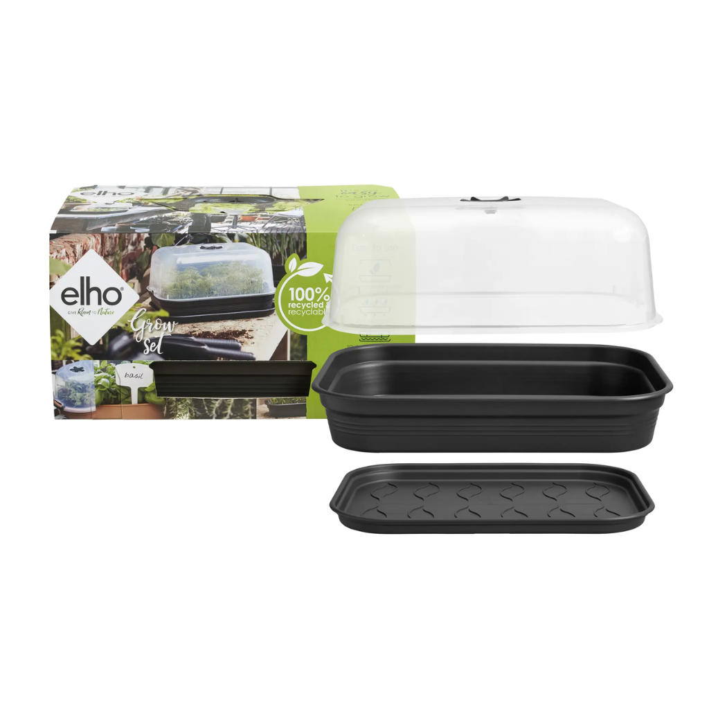 Elho Green Basics kweekset M zwart