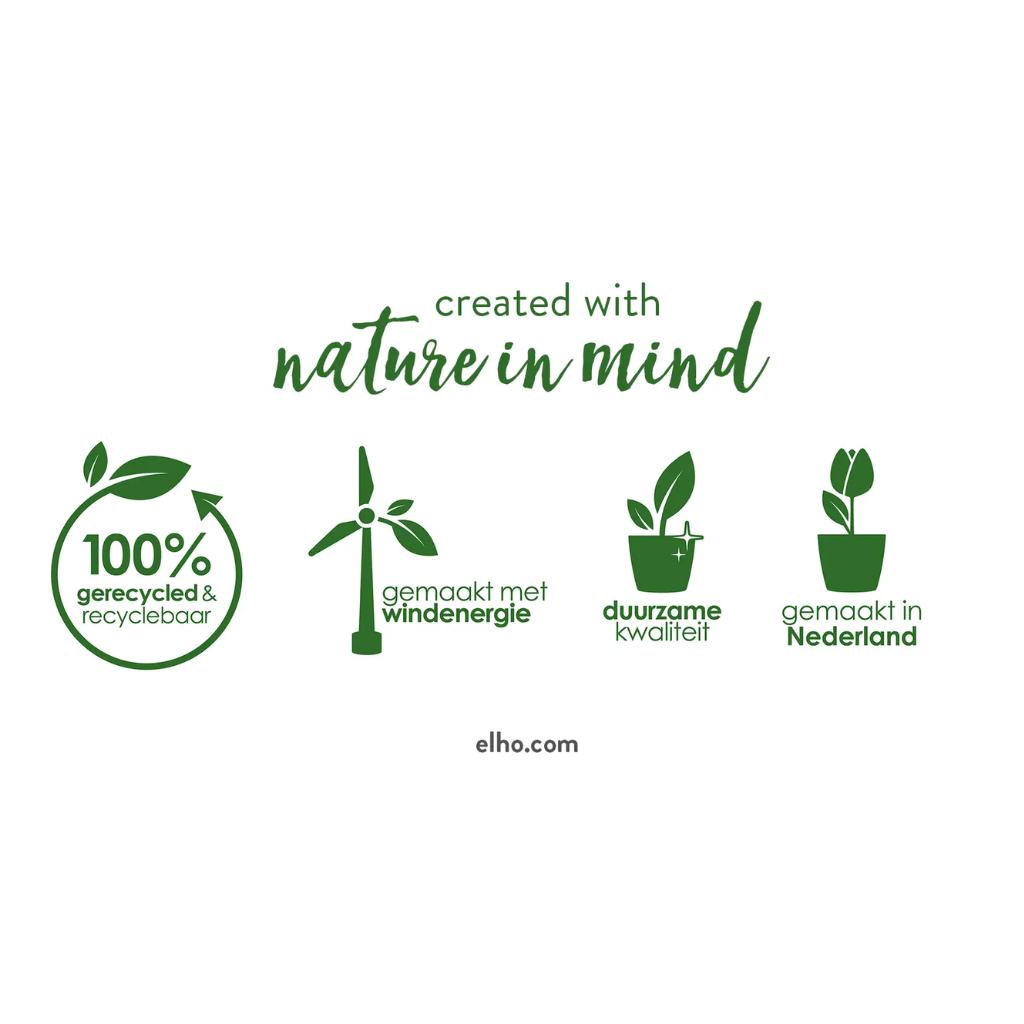 Elho Green Basics kweekset M zwart