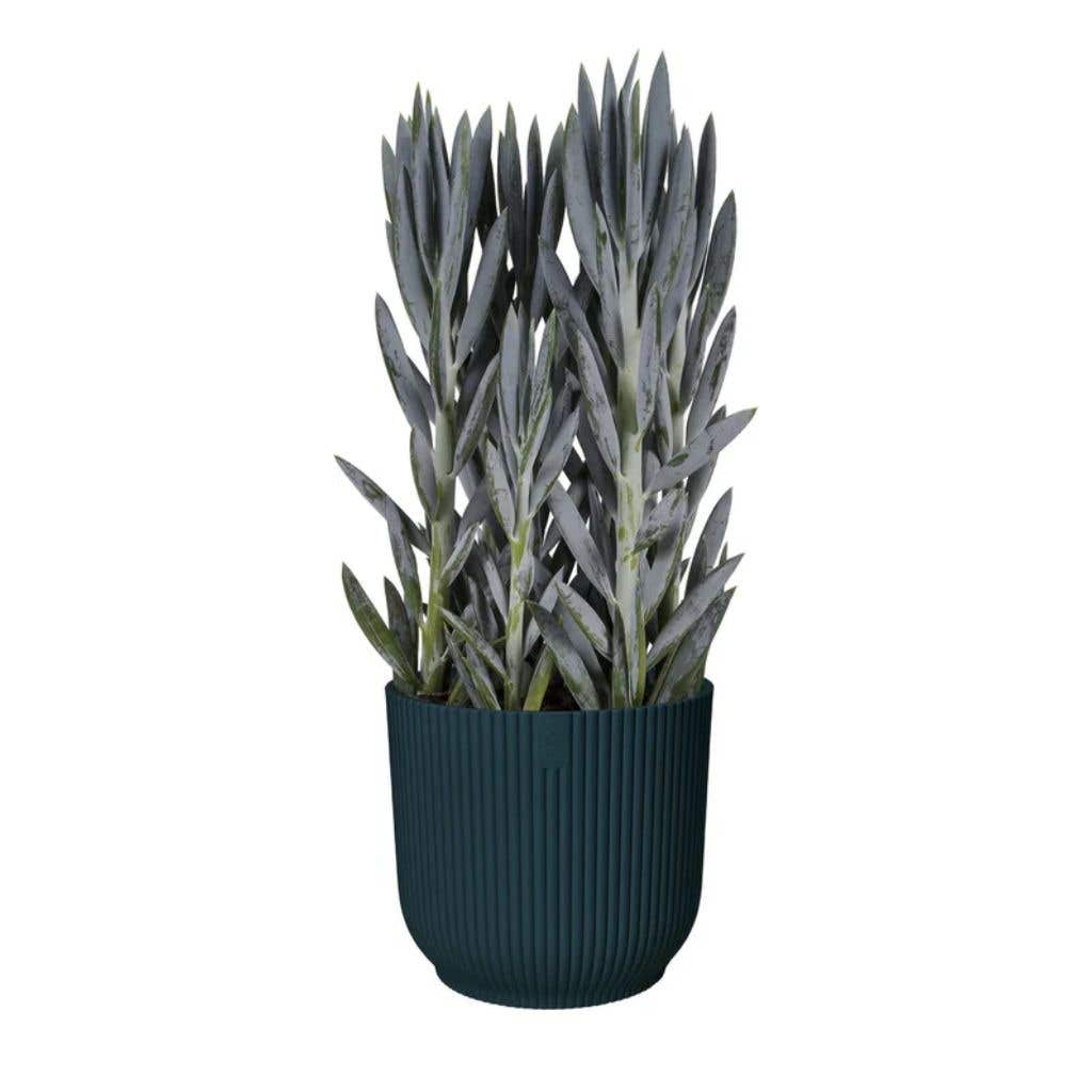 Elho Vibes Fold Rond 22cm Diepblauw