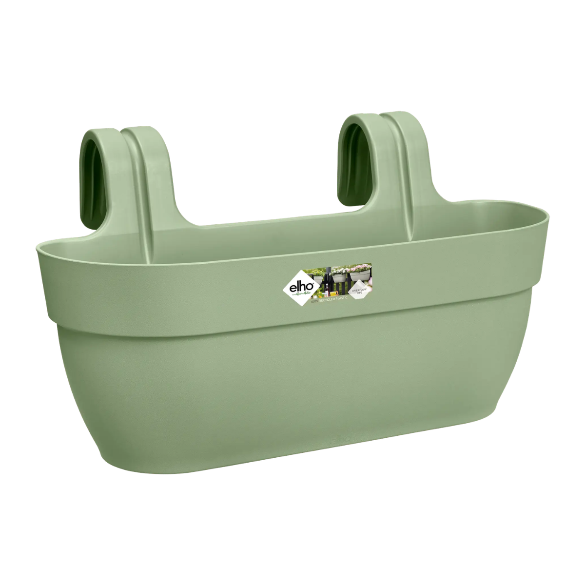 Elho Balkonbak Vibia Campana Easy Hanger Large Pistachegroen 46 x 27 x 24 cm