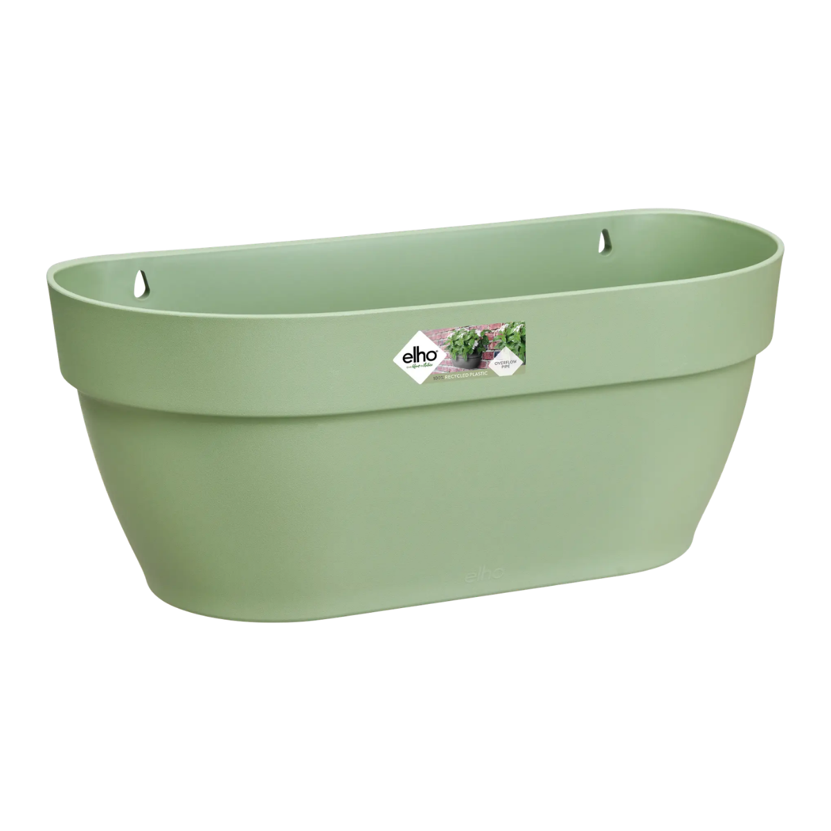 Elho Wandbak Vibia Campana Pistachegroen 35 x 15 x 16 cm