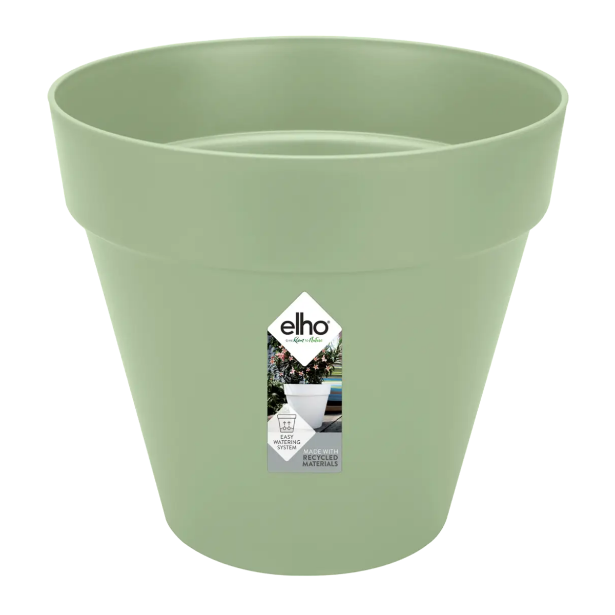 Elho Bloempot Loft Urban Rond Pistachegroen 29 x 26 cm