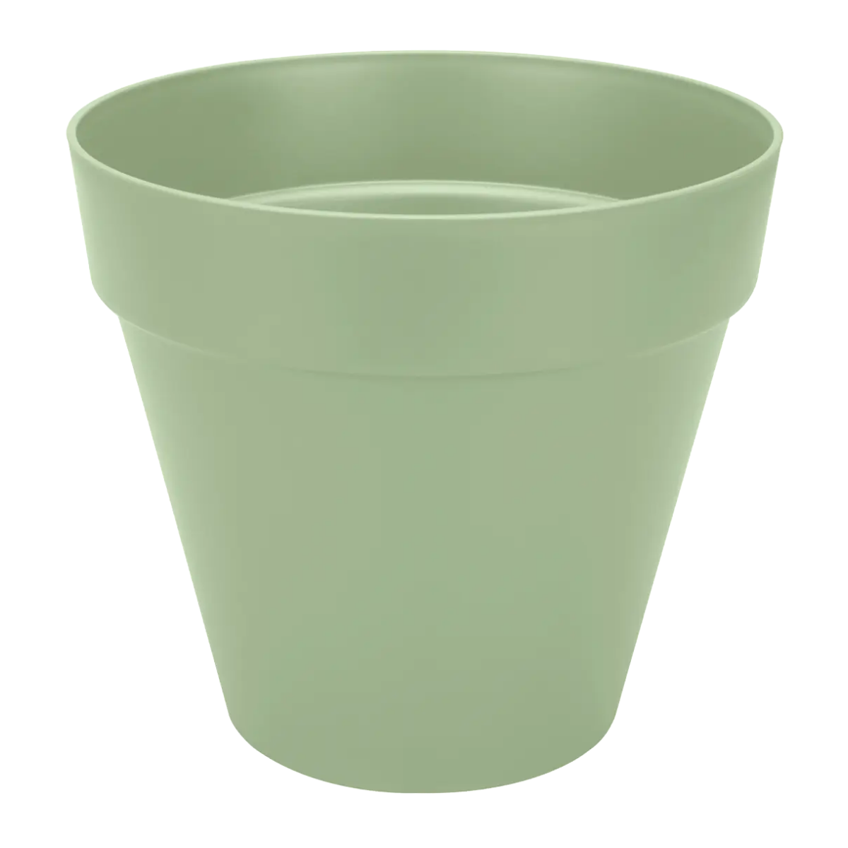 Elho Bloempot Loft Urban Rond Wielen Pistachegroen 49 x 45 cm
