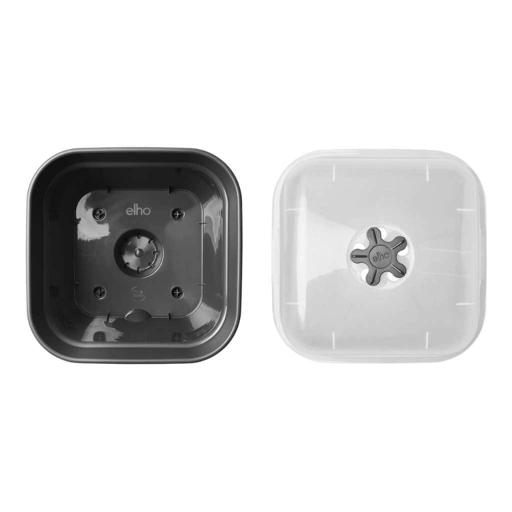 Elho Green Basics kweekpot Allin1 zwart 20cm