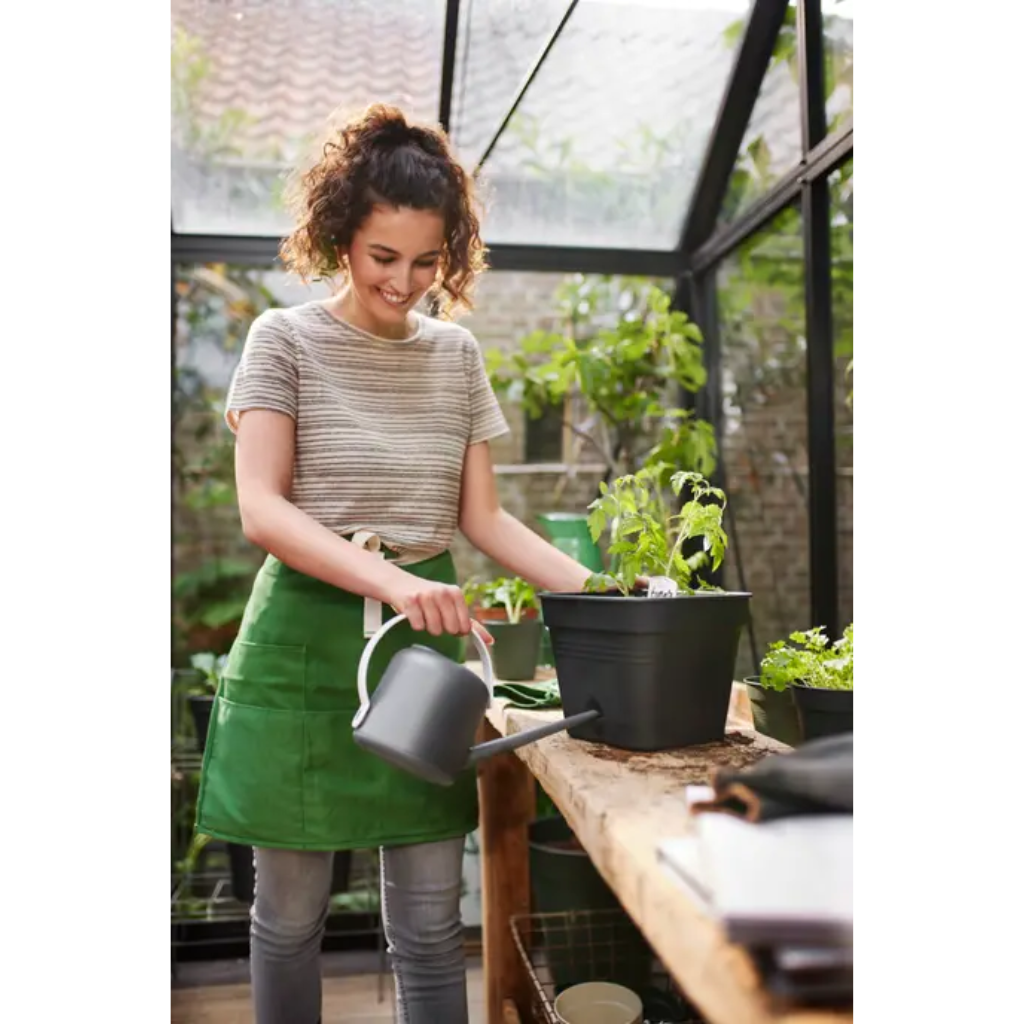 Elho Green Basics kweekpot Allin1 zwart 25 cm