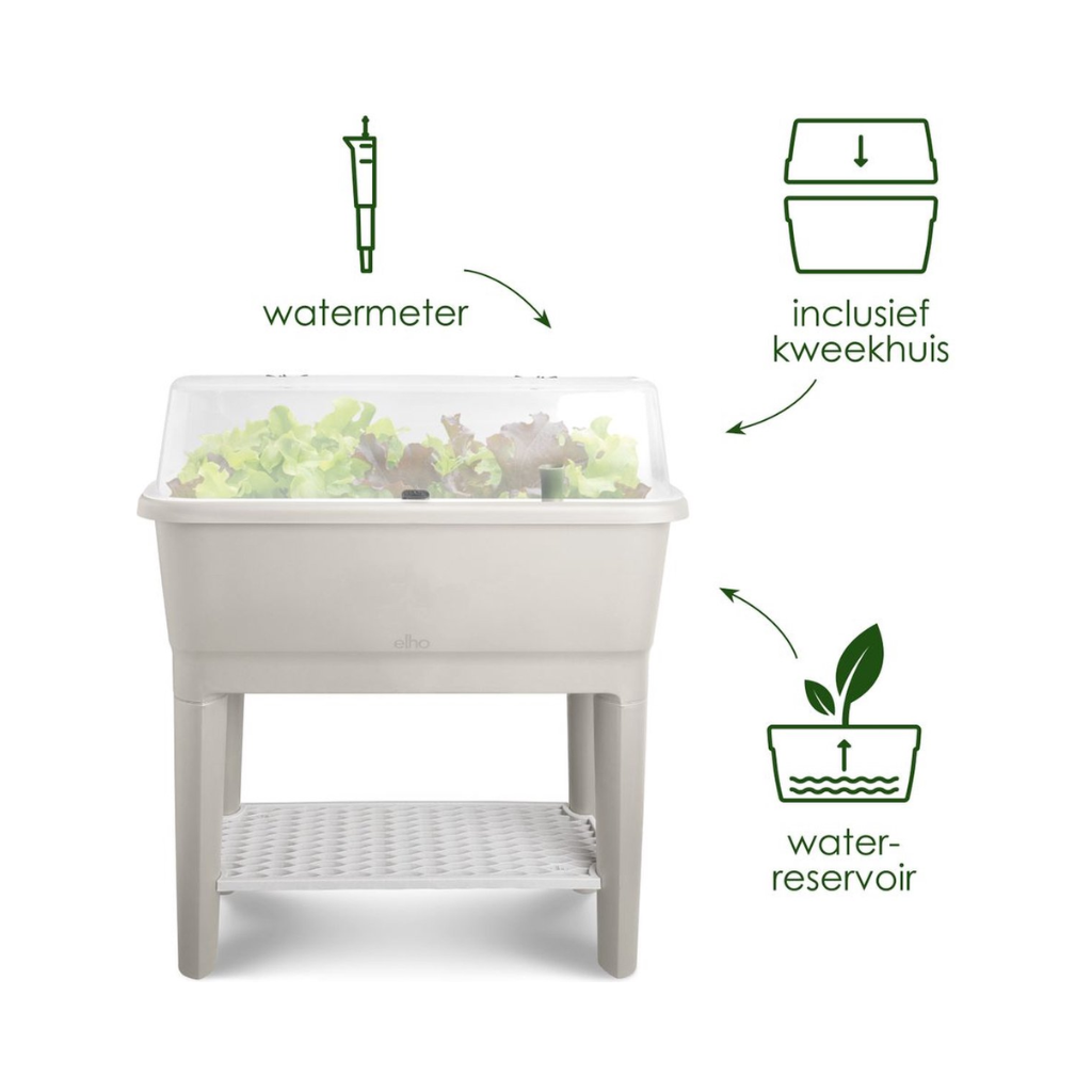 Elho Noa Kweektafel Warm Grijs