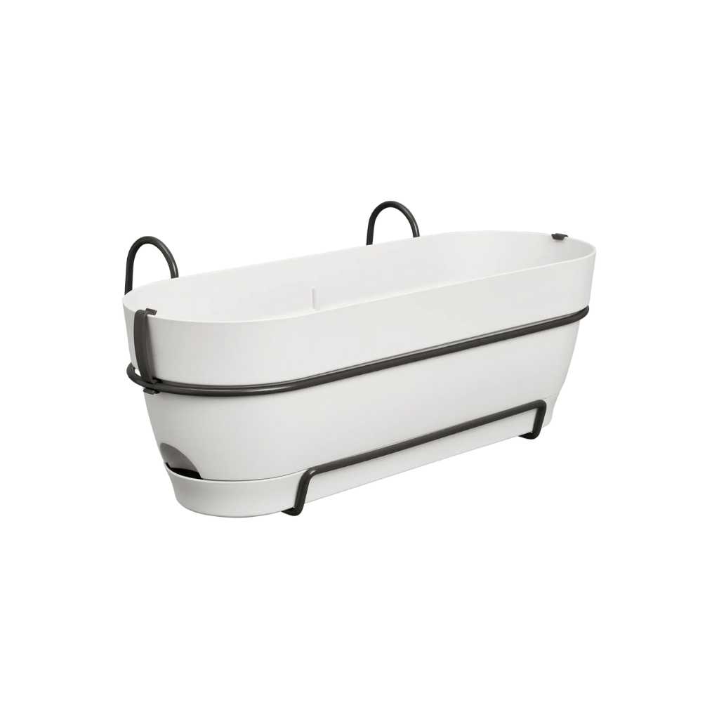 Elho Vibia Campana Balkonbak Allin1 50cm Zijdewit