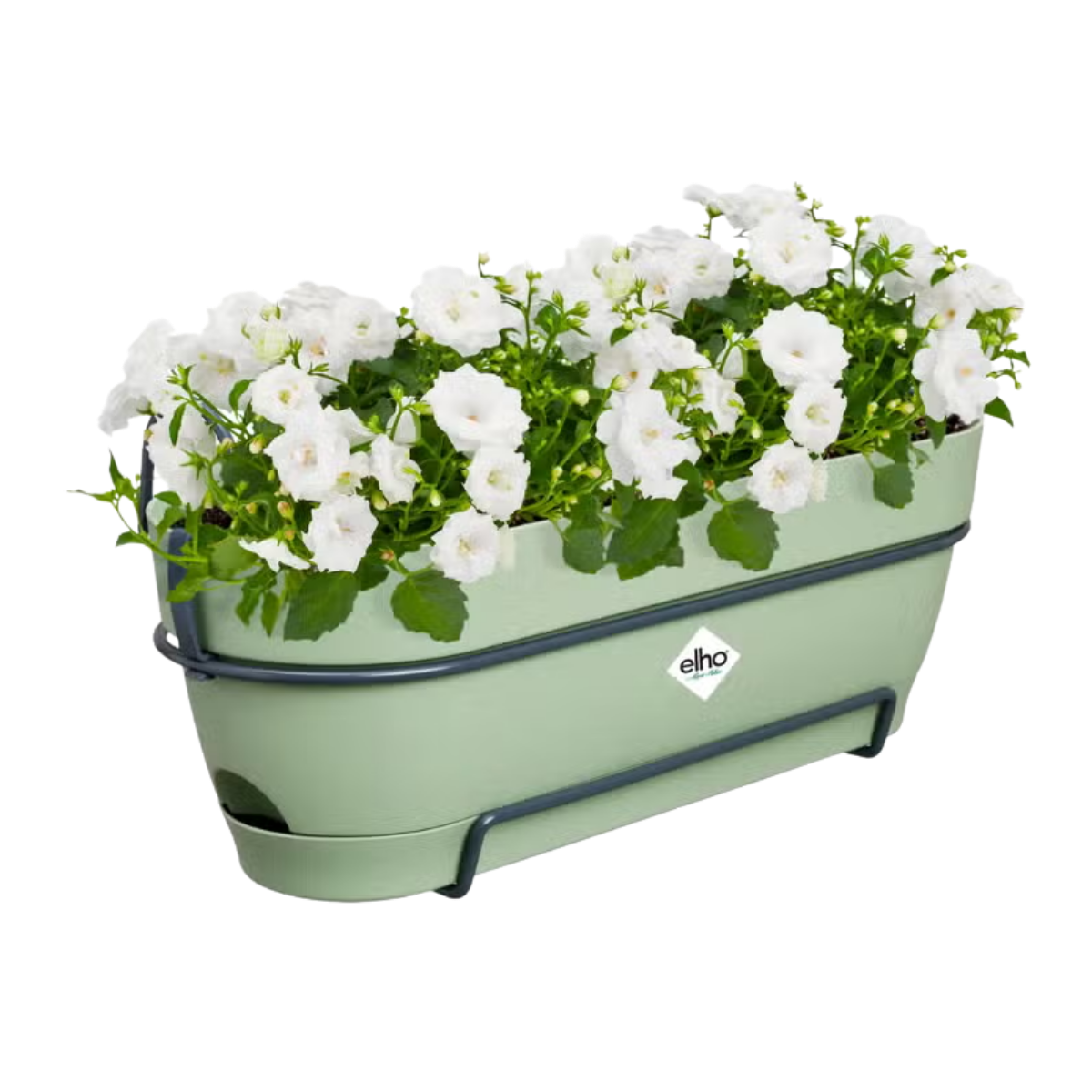Elho Balkonbak Vibia Campana Allin1 Pistachegroen 50.4 x 26 x 17.7 cm