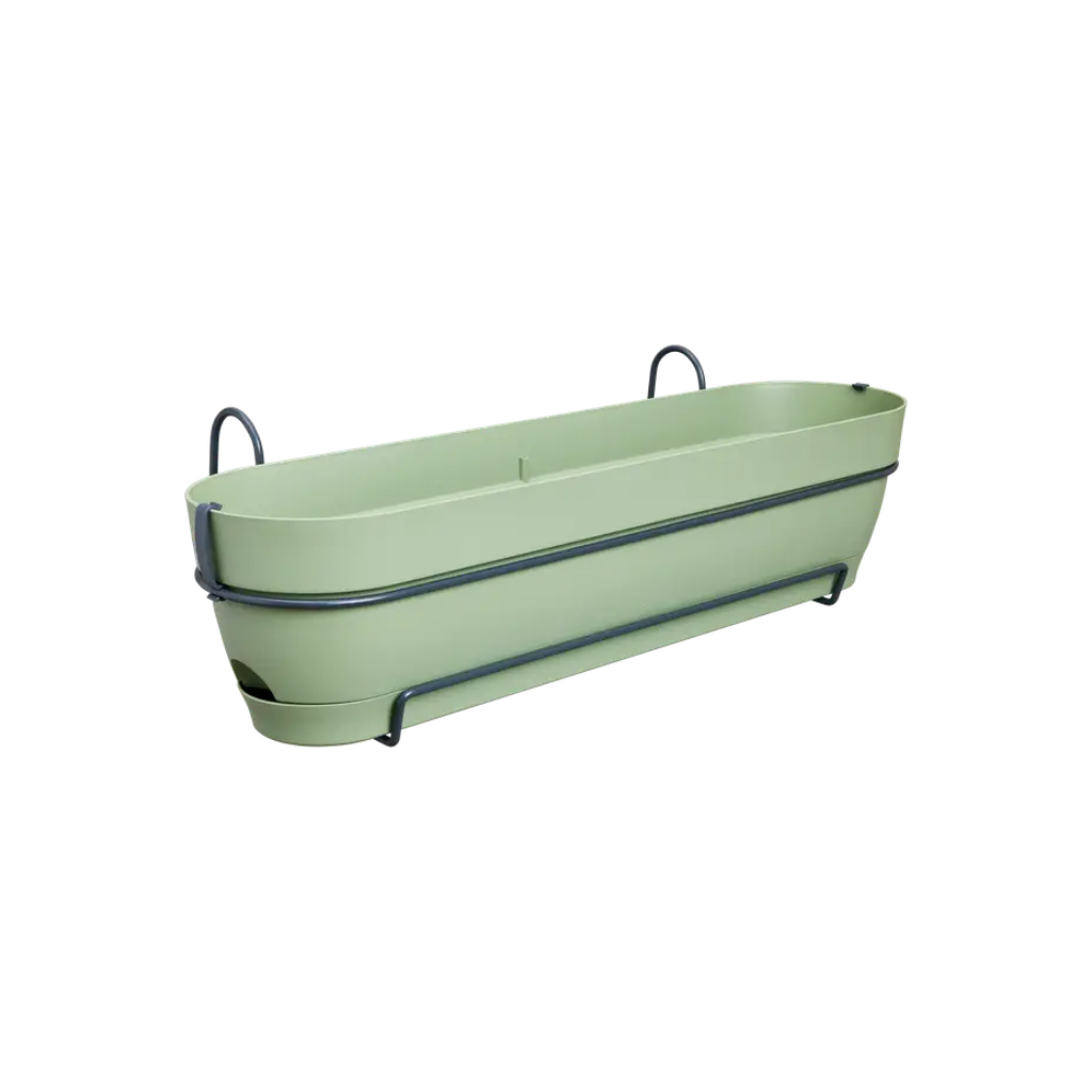 Elho Balkonbak Vibia Campana Allin1 Pistachegroen 70.4 x 26 x 17.7 cm