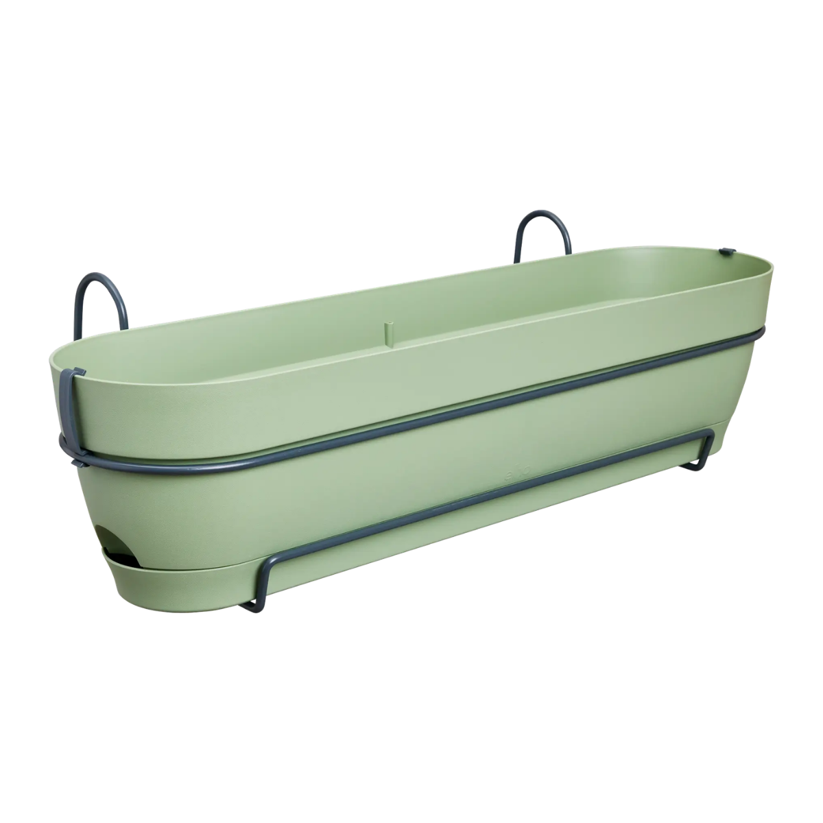 Elho Balkonbak Vibia Campana Allin1 Pistachegroen 70.4 x 26 x 17.7 cm