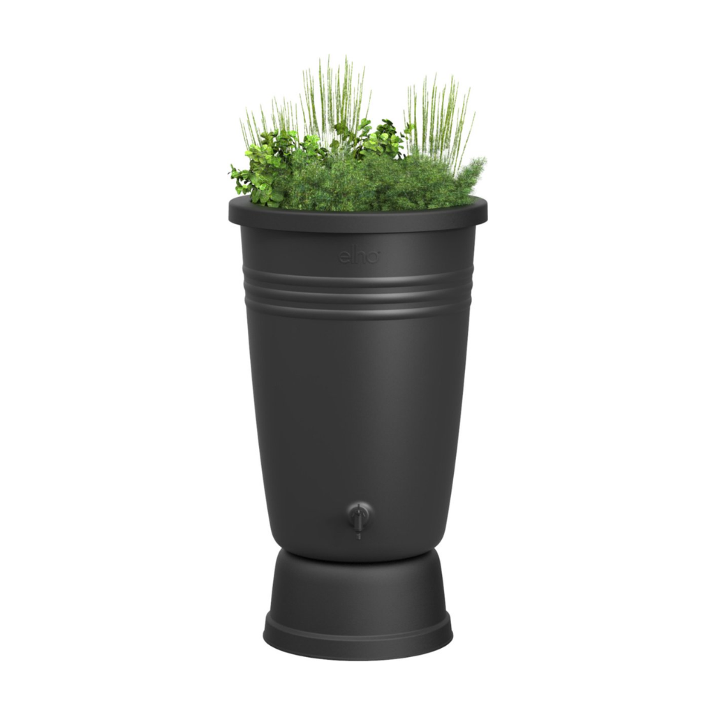 Elho Green Basics Regenton Plus 200L Zwart