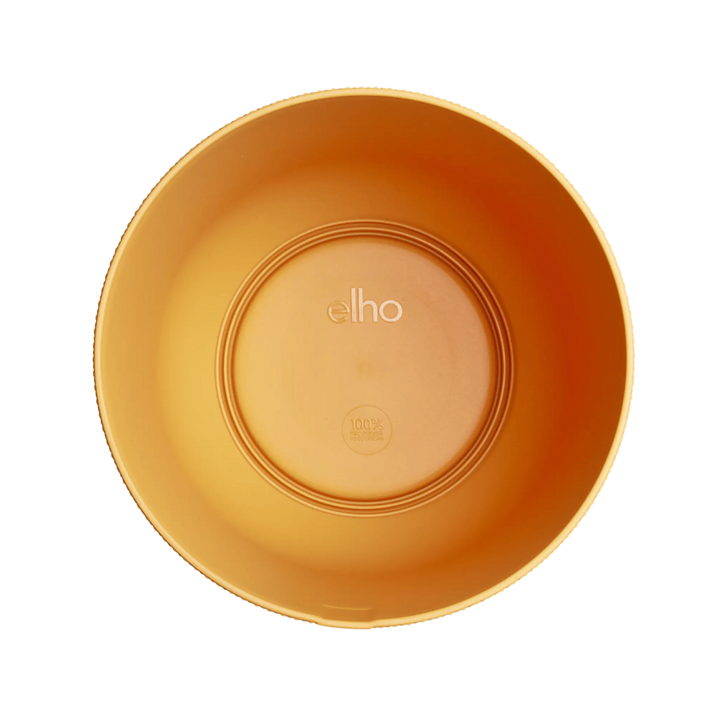 Elho Jazz Rond Amber geel 14 x 13 cm