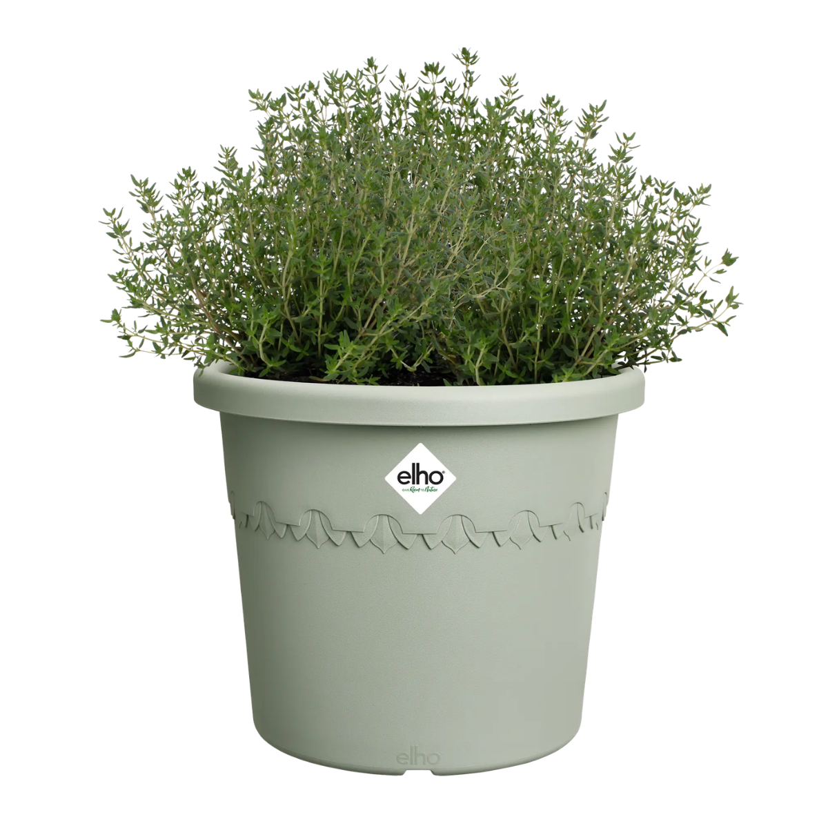 Elho Bloempot Algarve Cilindro Tijmgroen 25 x 21 cm