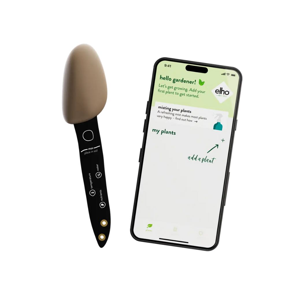 Elho Smart Pebble bodemtester aardebruin