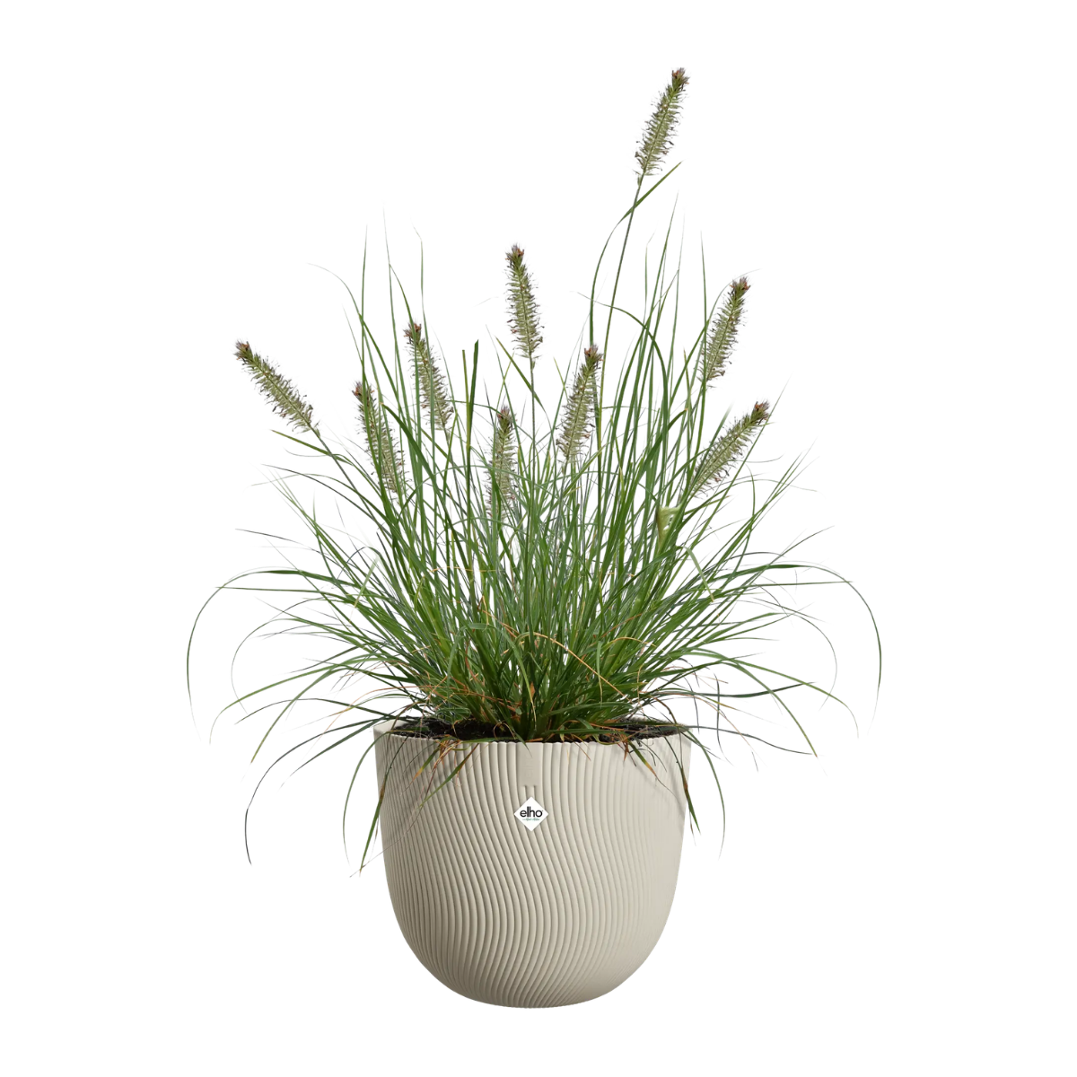 Elho Bloempot Sereh Rond Paddenstoel Beige 30 x 25 cm