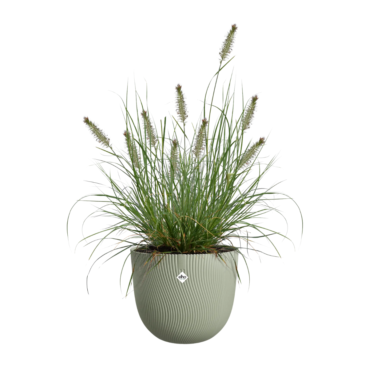 Elho Bloempot Sereh Rond Scandinavisch Groen 39 x 33 cm