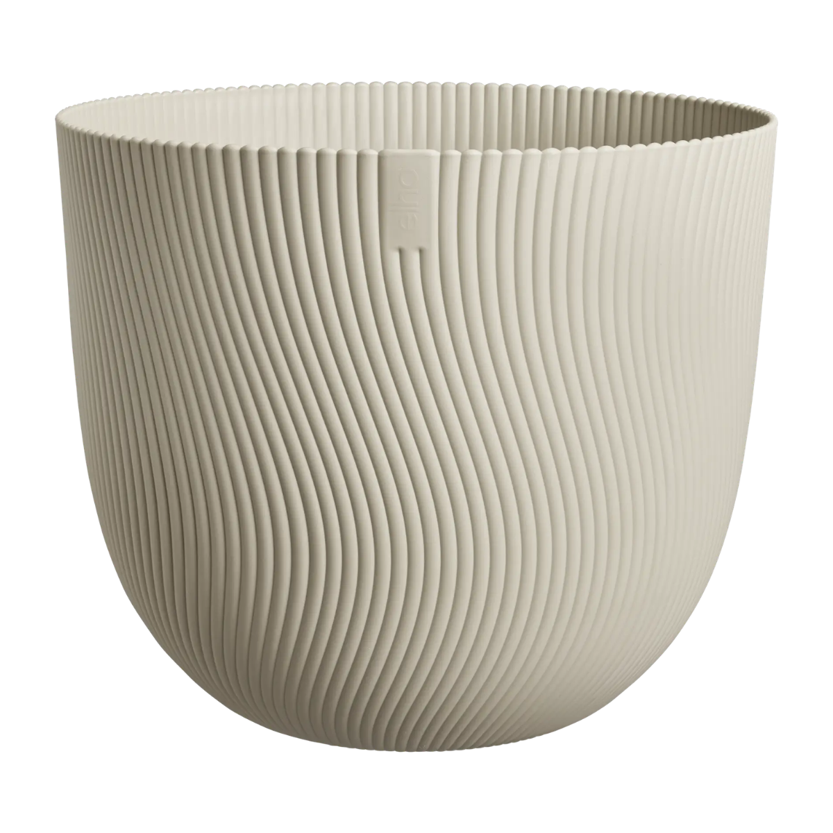 Elho Bloempot Sereh Rond Paddenstoel Beige 47 x 40 cm