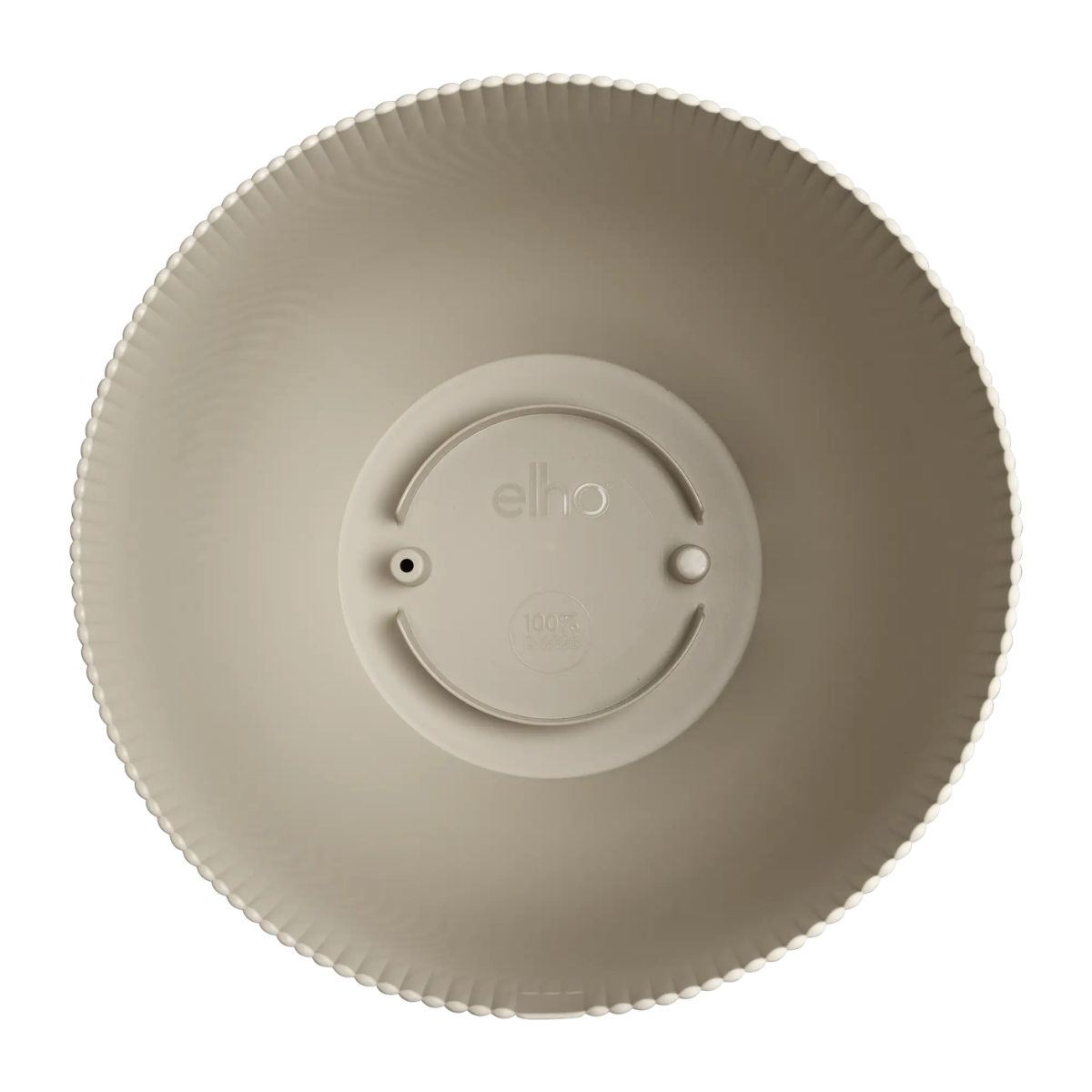 Elho Bloempot Sereh Rond Paddenstoel Beige 47 x 40 cm