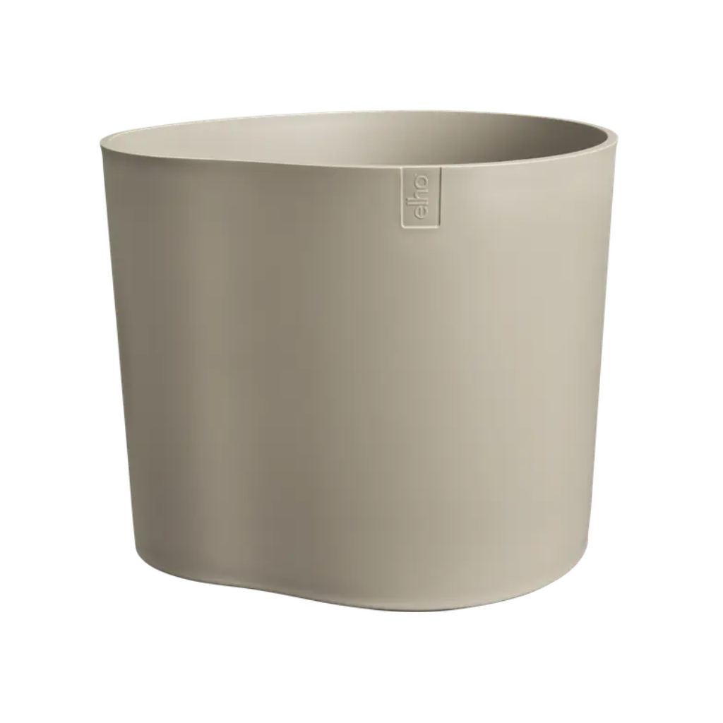 Elho Eden 35 Zacht taupe - L 36 x B 33 x H 32 cm - 100% gerecycled