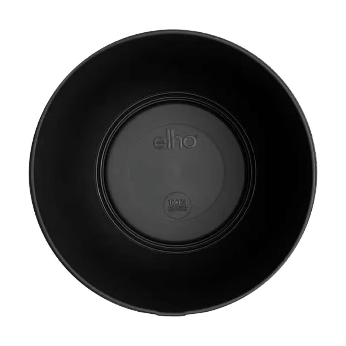Elho Bloempot Jazz Rond Zwart 17 x 15 cm