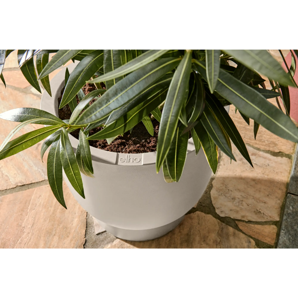 Elho Amber Coupe 35 Linnen wit - ø 35 x H 49 cm - 100% gerecycled