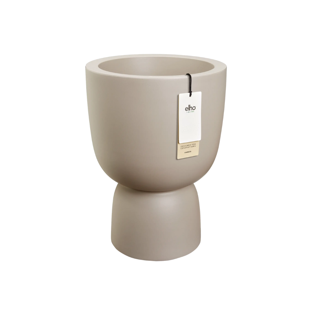 Elho Amber Coupe Round 41 Balanced beige - ø 41 x H 58 cm - 100% gerecycled
