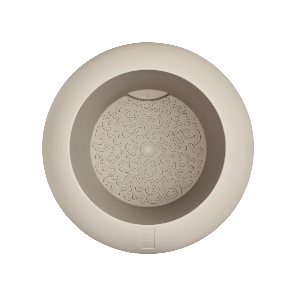 Elho Amber Roll Low - Balanced beige - 43 x 40 cm