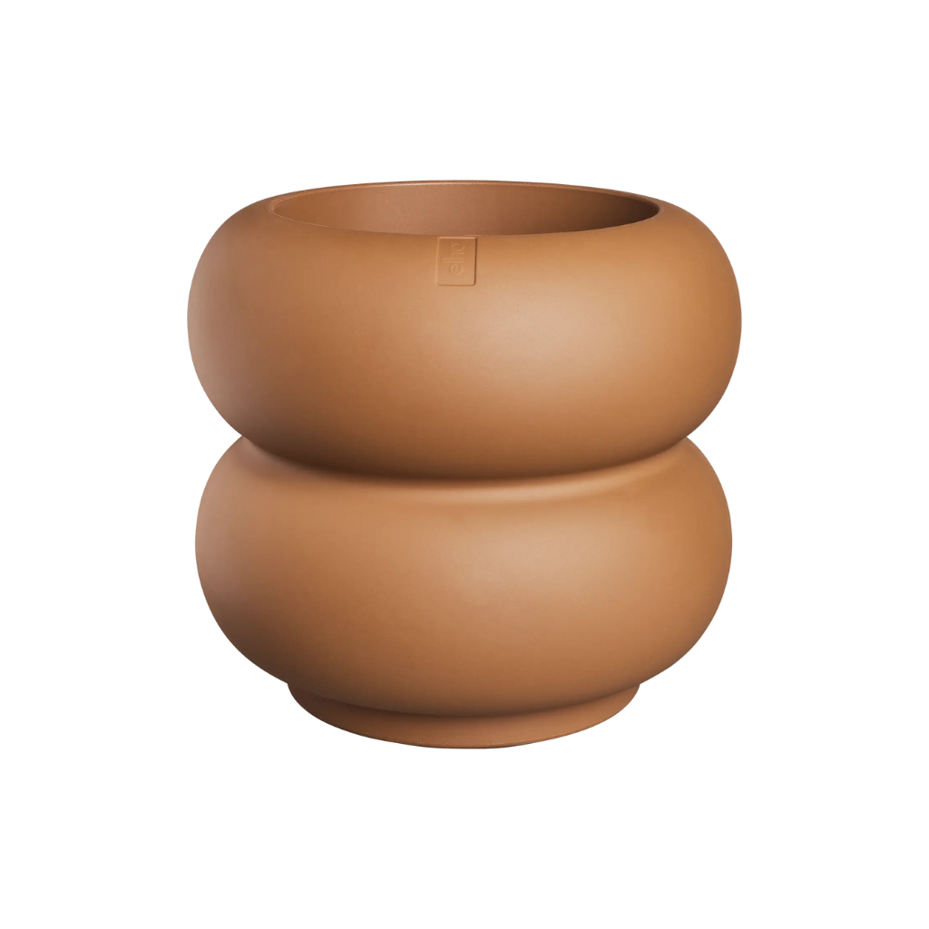 Elho Amber Roll Low - Karamel - 43 x 40 cm