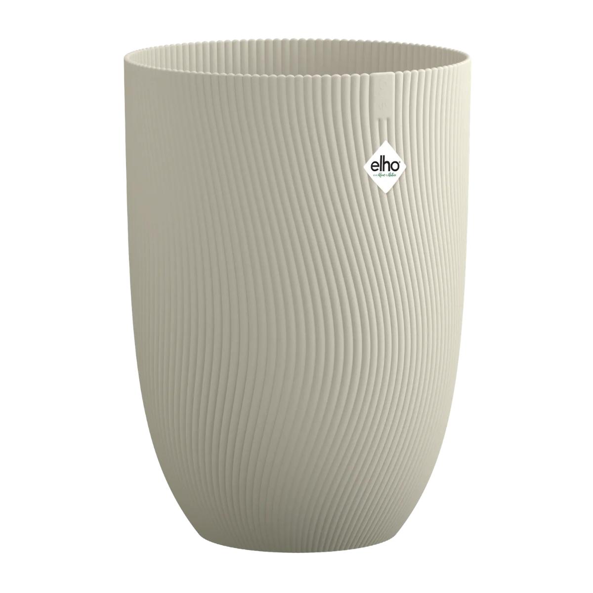 Elho Bloempot Sereh Hoog Paddenstoel Beige 30 x 41 cm
