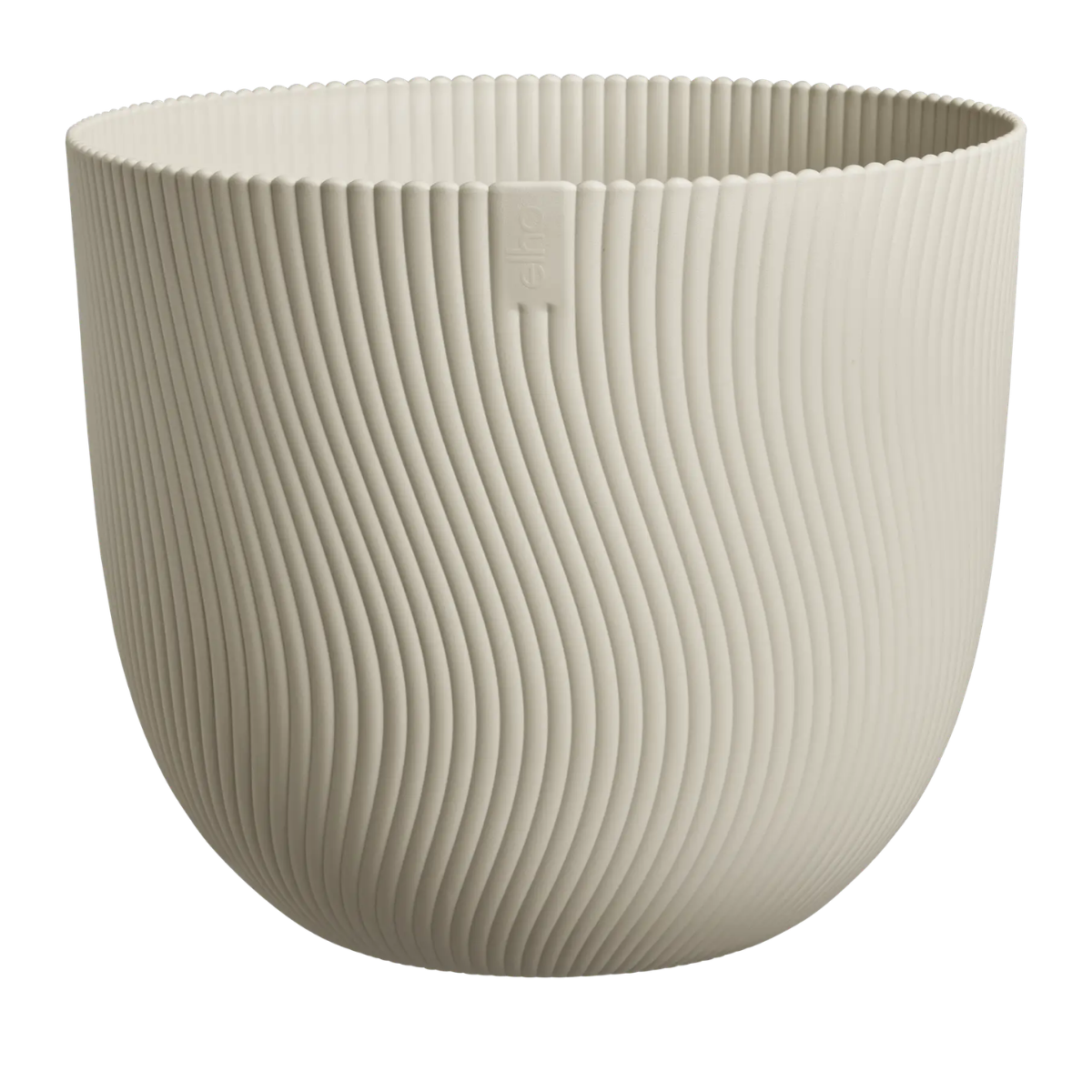 Elho Bloempot Sereh Rond Paddenstoel Beige 25 x 21 cm