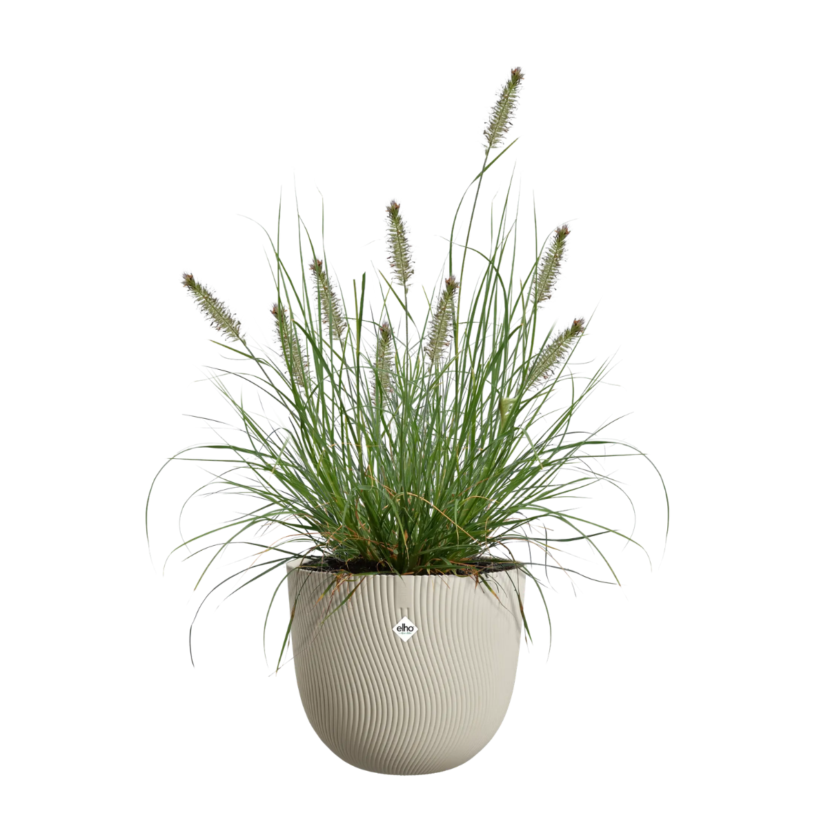 Elho Bloempot Sereh Rond Paddenstoel Beige 25 x 21 cm