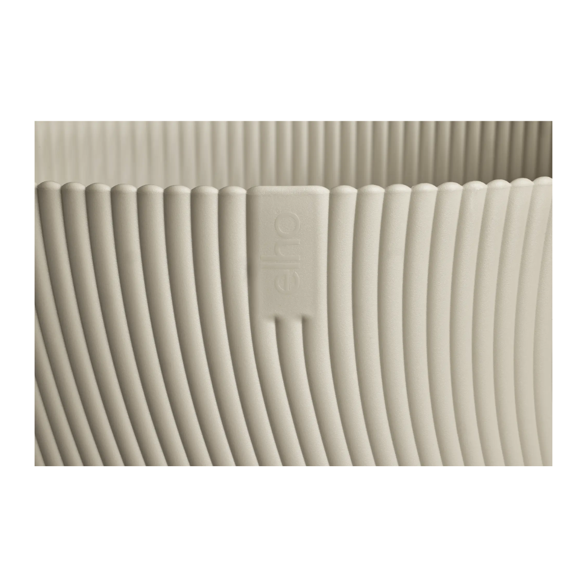 Elho Bloempot Sereh Rond Paddenstoel Beige 25 x 21 cm