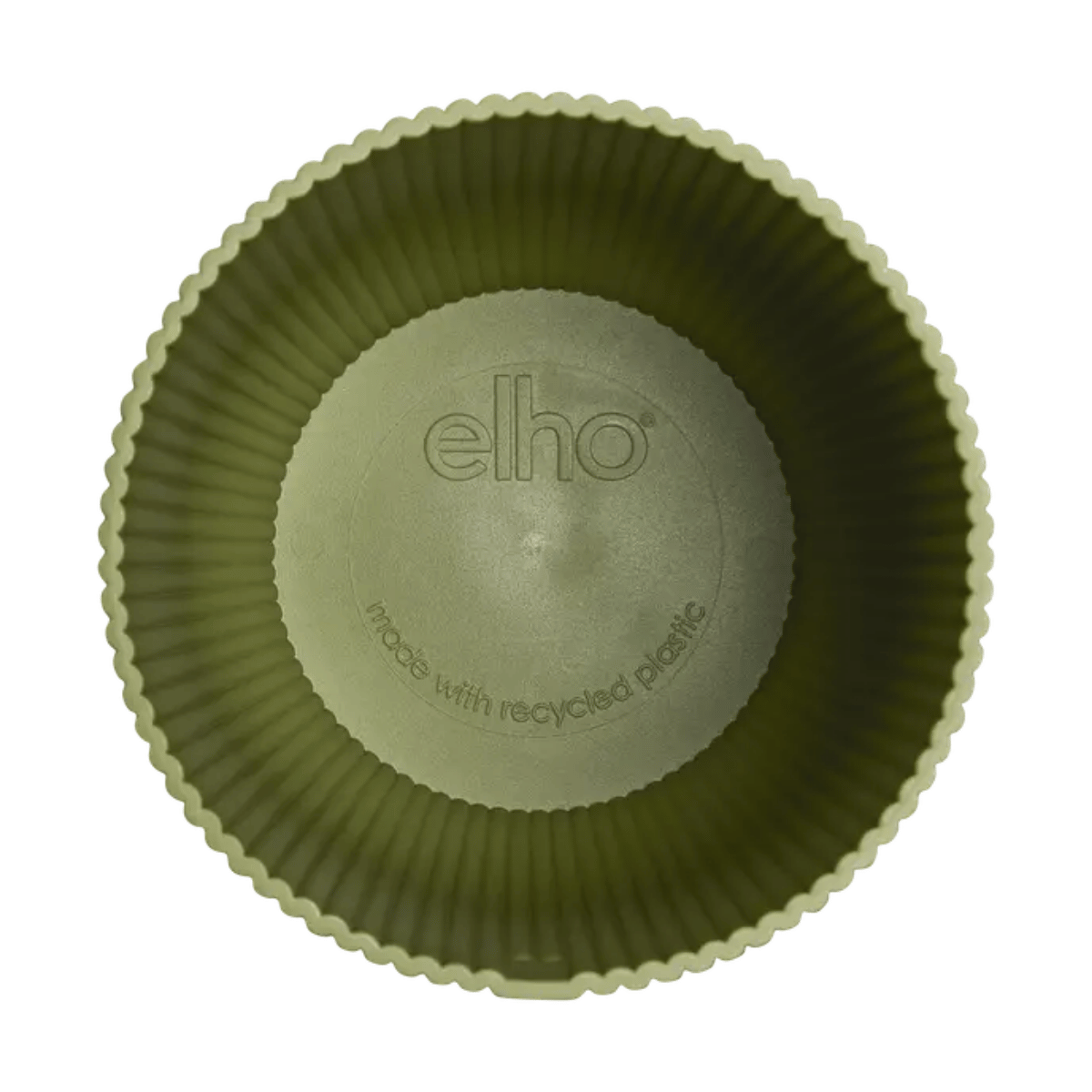 Elho Bloempot Vibes Fold Rond Groen 14 x 13 cm