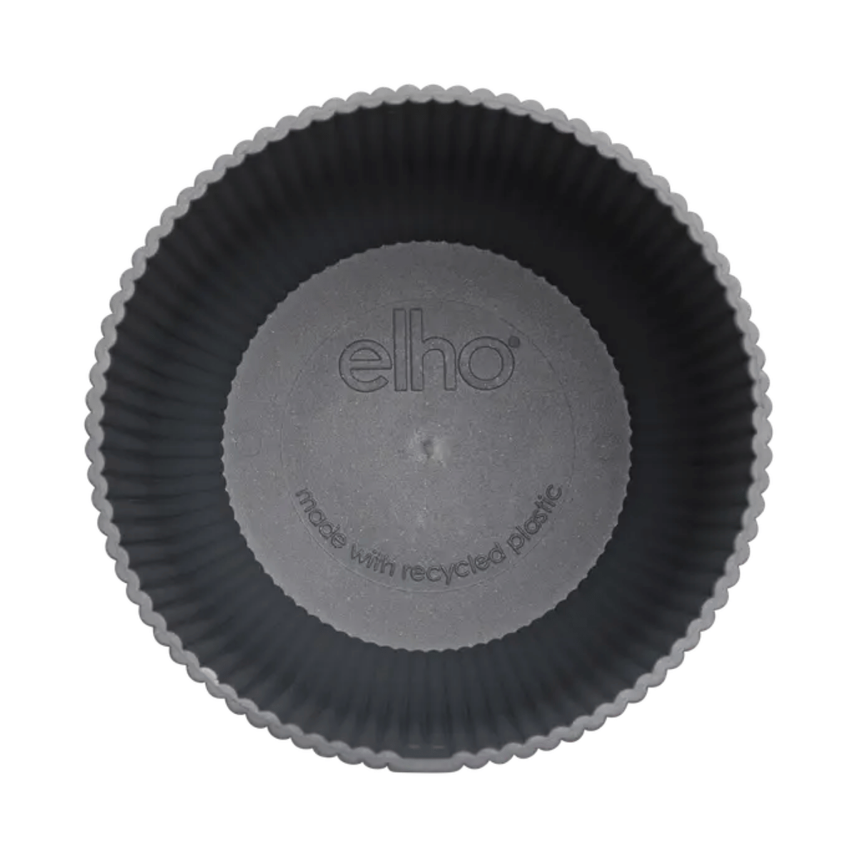 Elho Bloempot Vibes Fold Rond Antraciet 22 x 20 cm