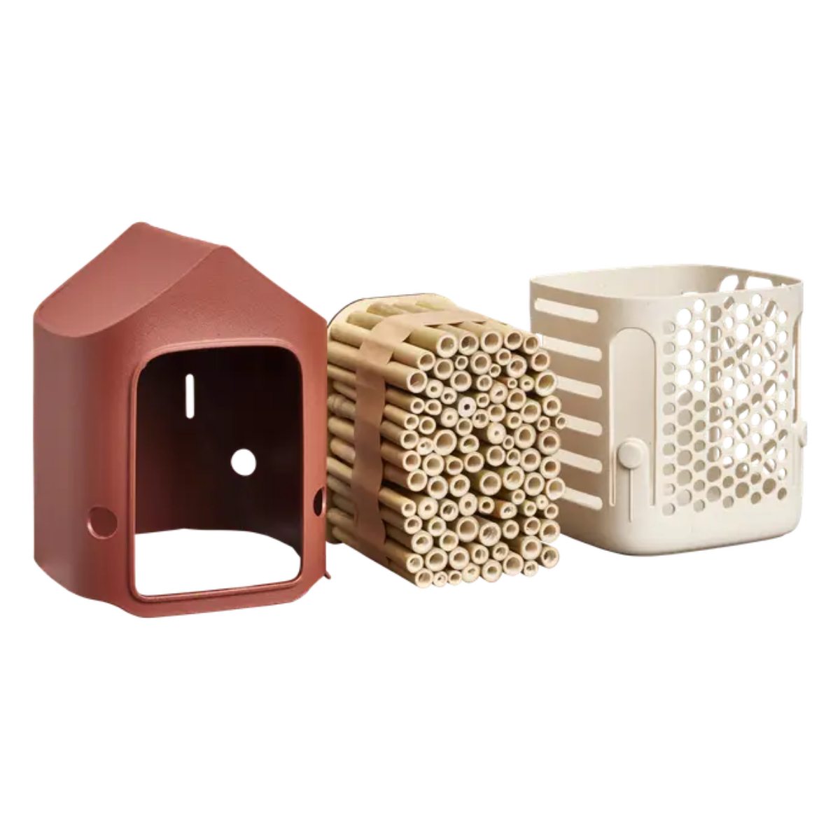 Elho Insectenhotel Rood 18 x 23 x 18 cm