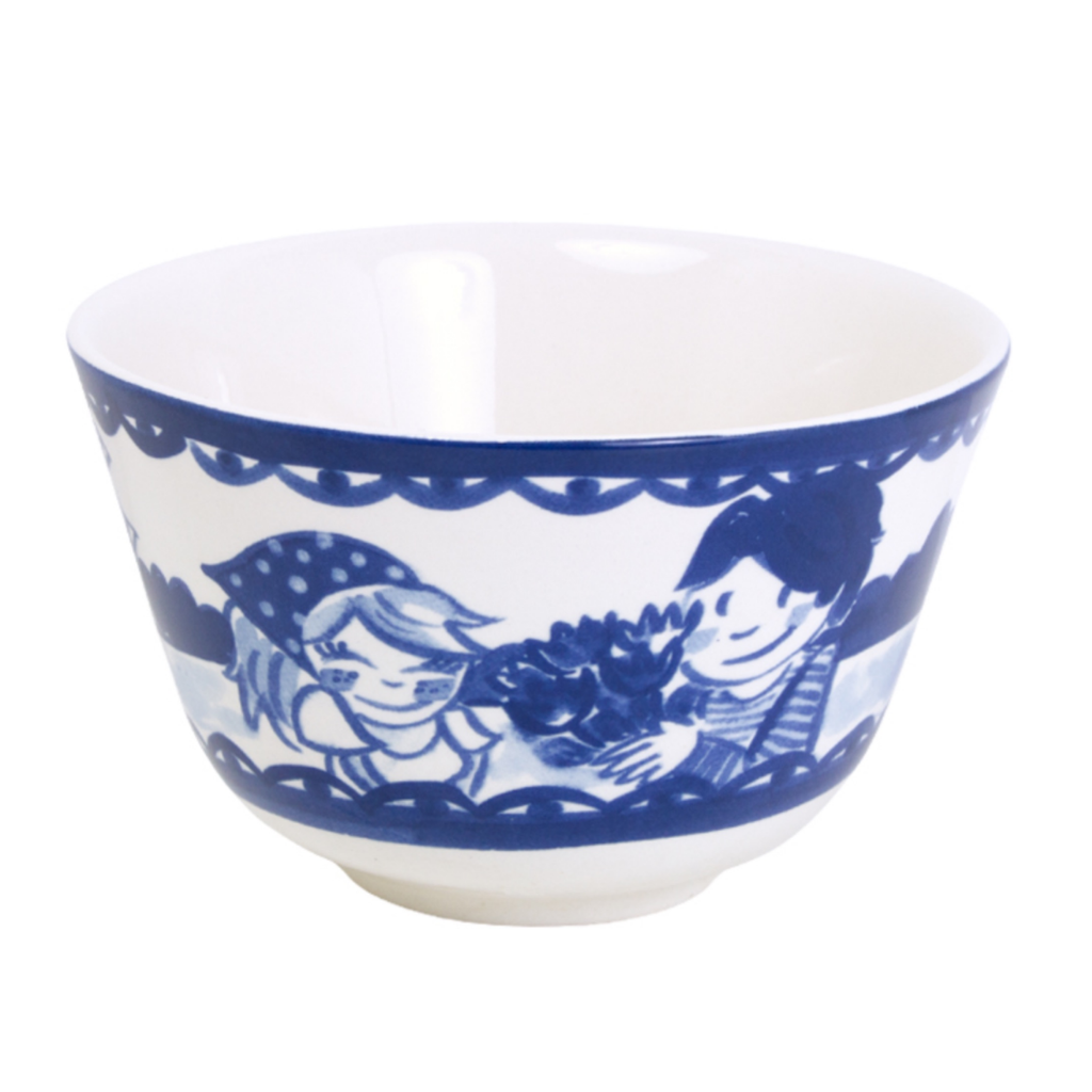 Blond Amsterdam Kom Delfts Blond Hart 14 cm