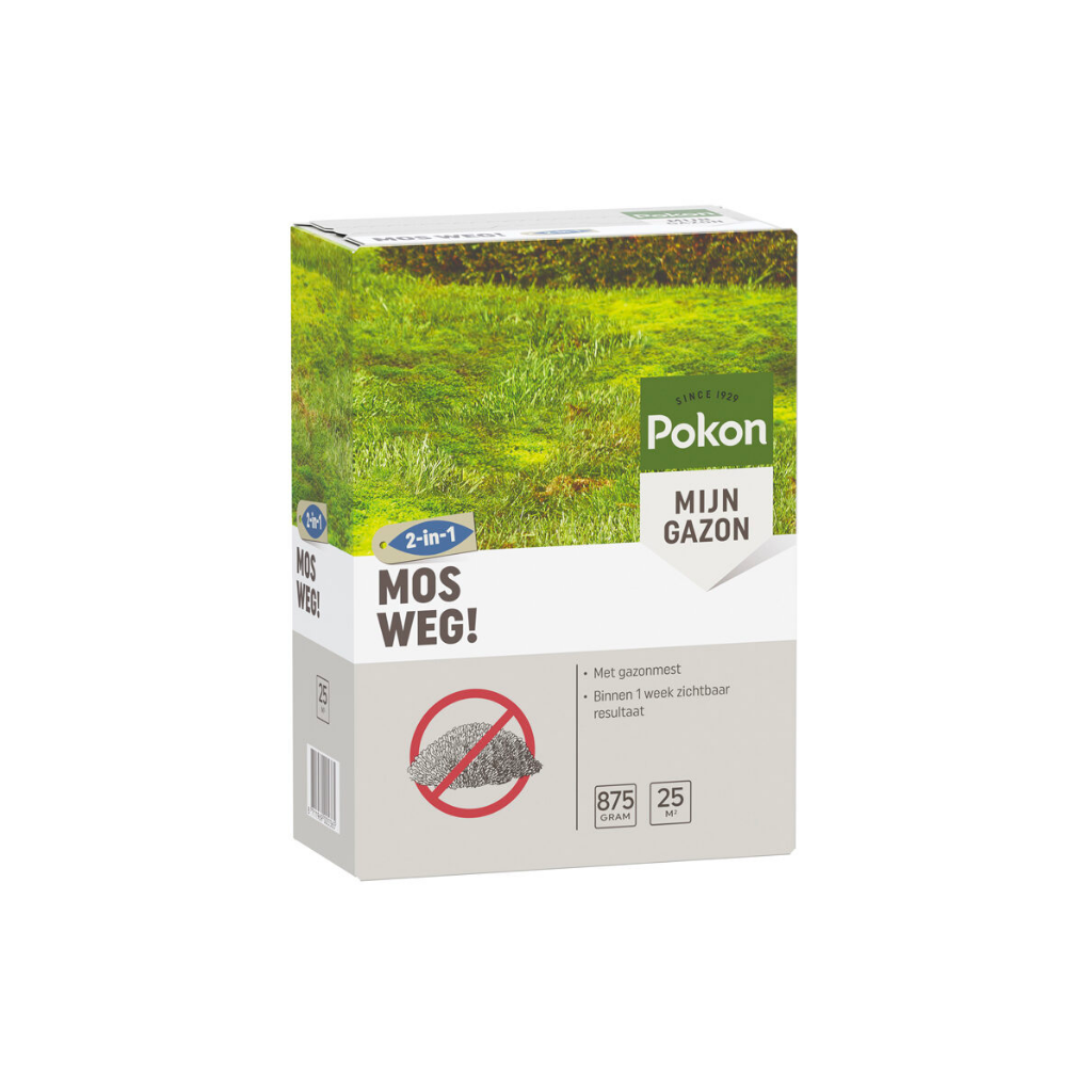 Pokon Mos Weg! 875gr voor 25m²