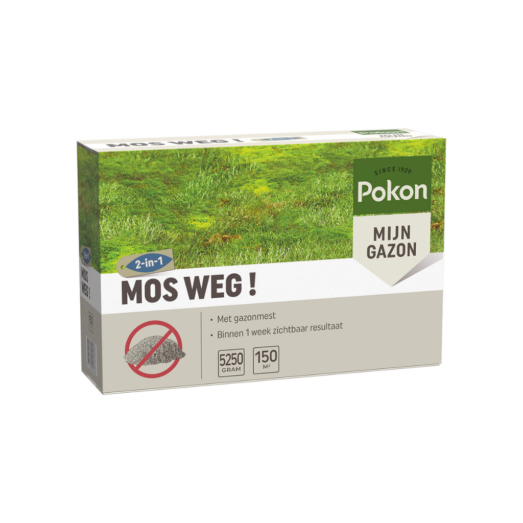 Pokon Mos Weg! 5,25kg voor 150m²