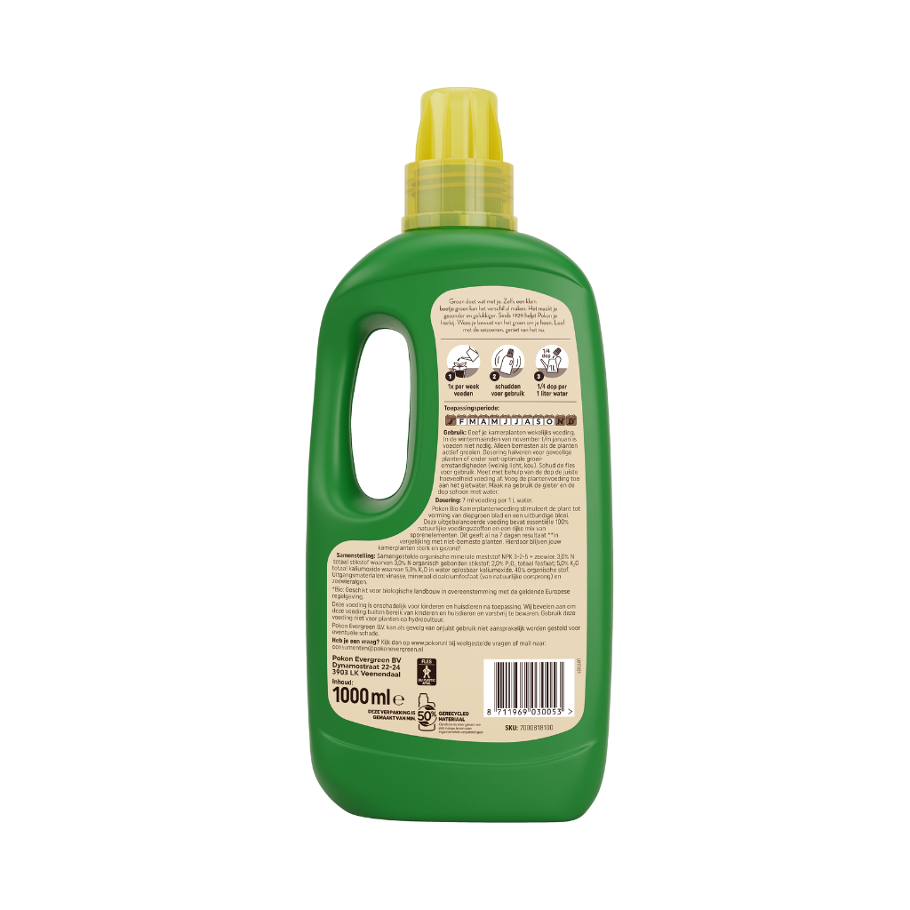 Pokon Bio Kamerplanten Voeding 1L