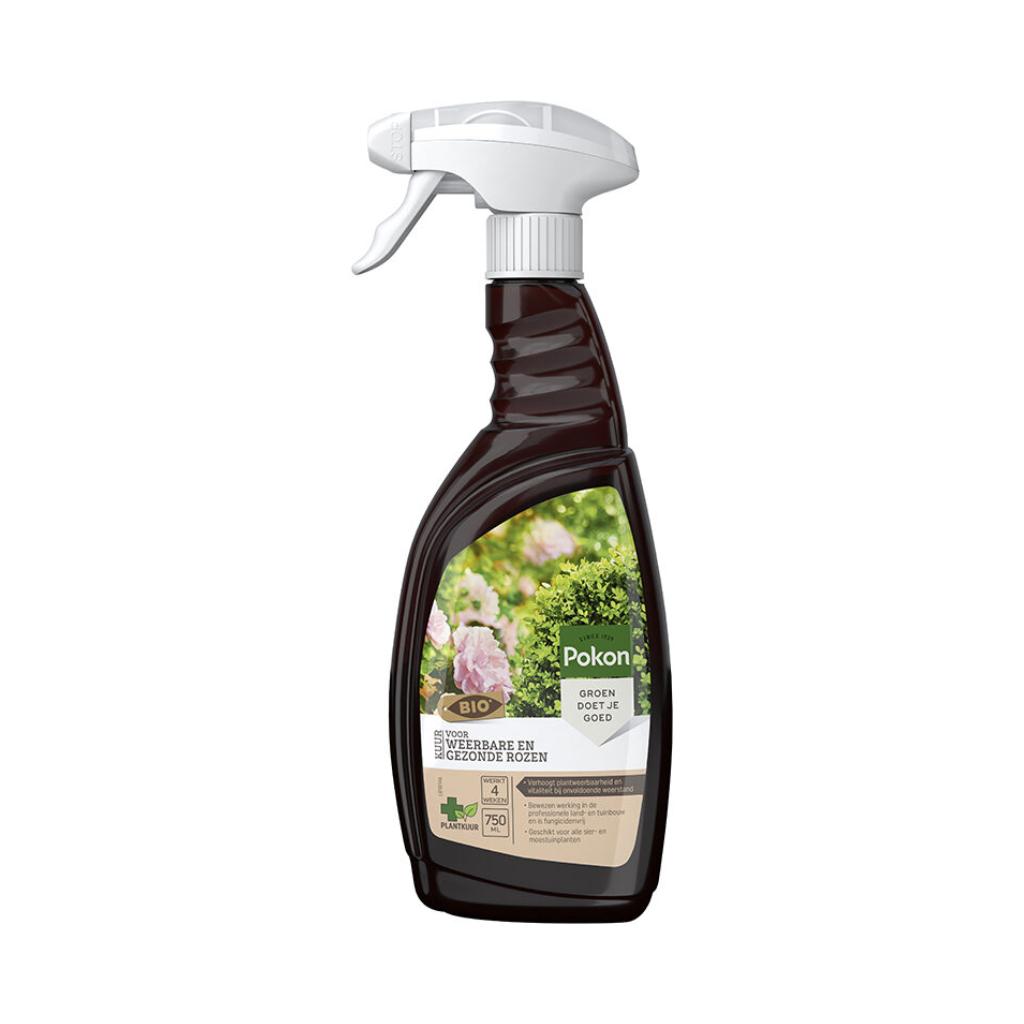 Pokon Bio Kuur Voor Weerbare en Gezonde Rozen Spray 750ml