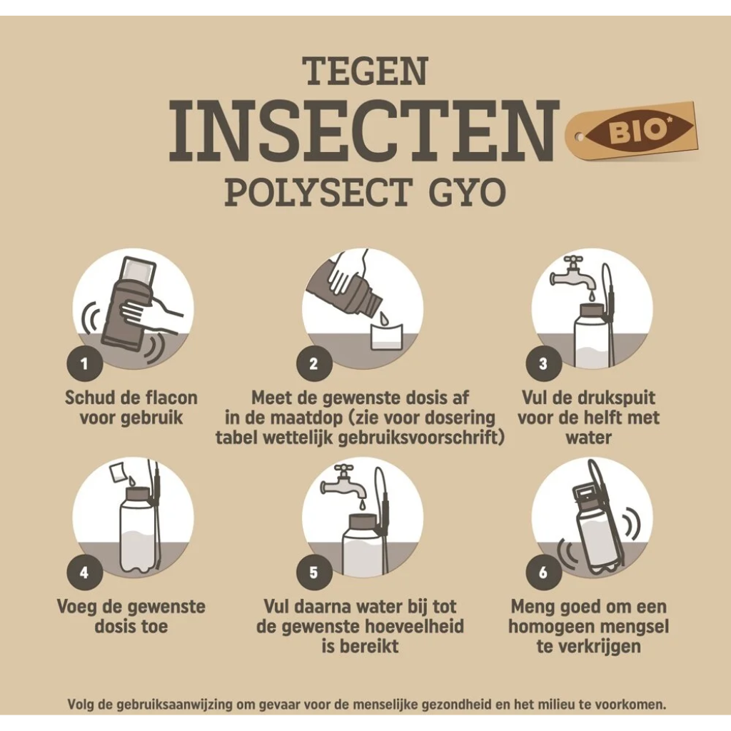 Pokon Bio Tegen Insecten Polysect GYO Concentraat 225ml
