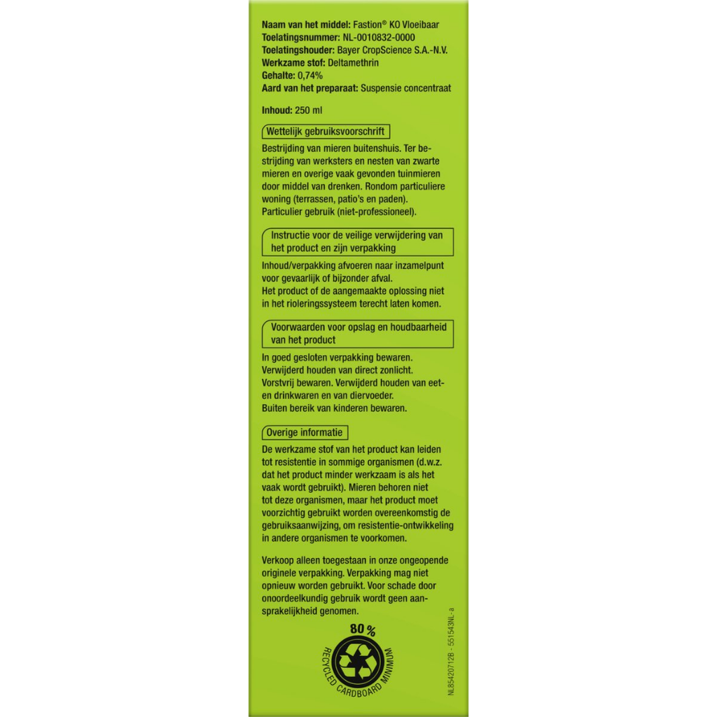Protect Garden Fastion KO vloeibaar 250 ml